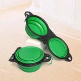 Folding Double Pet Travel Bowl - image 10