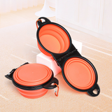 Folding Double Pet Travel Bowl - image 12