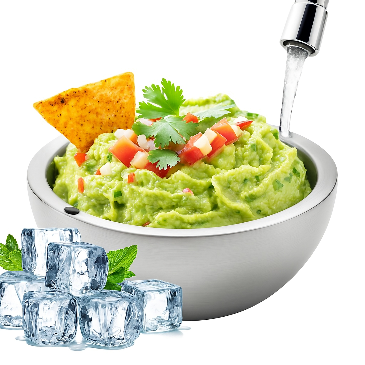 Stainless Steel Insulated Cooling Bowl
