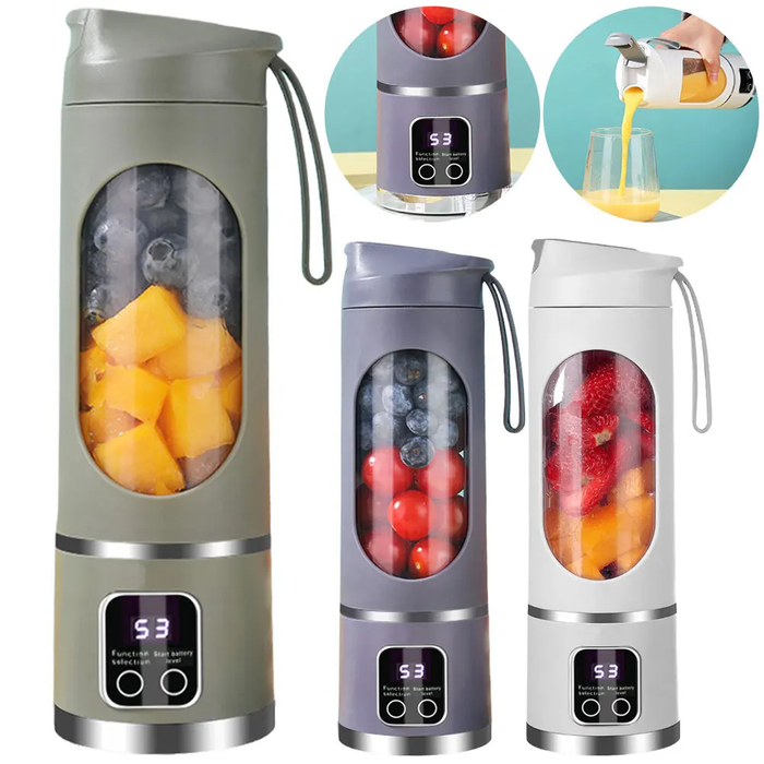 Portable USB Rechargeable Blender 450ml