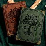 Vintage Loose Leaf Notebook – A5 Refillable Journal & Writing Notebook