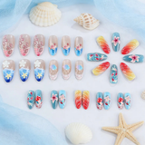 3D Ocean Press-On Nails - image 3
