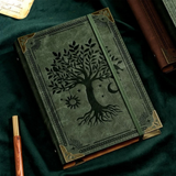 Vintage Loose Leaf Notebook – A5 Refillable Journal & Writing Notebook