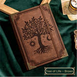 Vintage Loose Leaf Notebook – A5 Refillable Journal & Writing Notebook