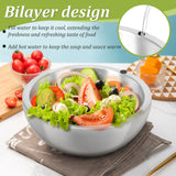 Stainless Steel Insulated Cooling Bowl - image 6