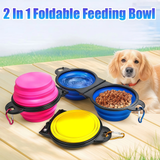 Folding Double Pet Travel Bowl - image 6