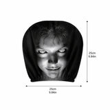 Horror Monster Face Car Headrest Cover – Stretchy Universal Seat Accessory