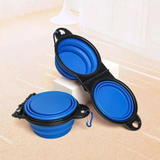 Folding Double Pet Travel Bowl - image 7