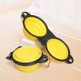 Folding Double Pet Travel Bowl - image 8