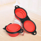 Folding Double Pet Travel Bowl - image 9