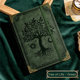 Vintage Loose Leaf Notebook – A5 Refillable Journal & Writing Notebook