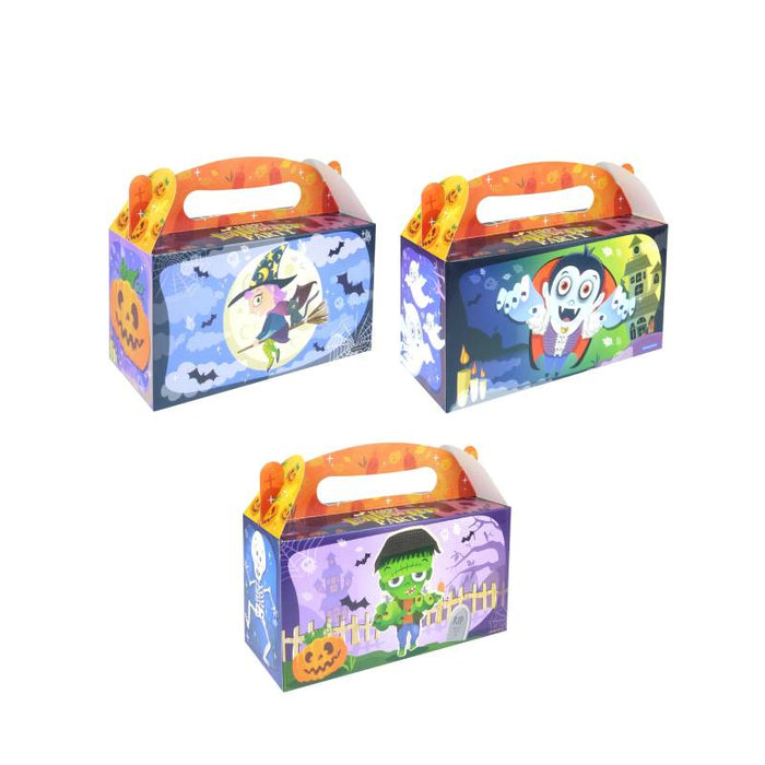 Halloween Lunch Box Large – 3 Assorted Designs Random Sent