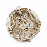 Skeleton Ashtray – Gothic Skull Resin Ashtray for Halloween Décor