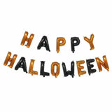 Halloween Bat Balloon Decoration Set – Polka Dot, Letter, Tassel & Star Balloons