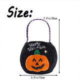 Halloween Black Pumpkin Trick or Treat Bag – Non-Woven Candy & Treat Bag