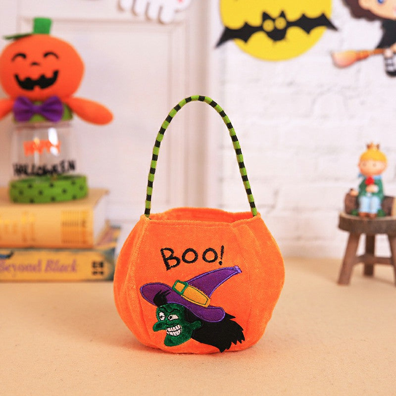 Halloween Trick or Treat Bag – Orange Non-Woven Candy & Treat Bag for Kids
