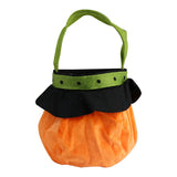 Halloween Pumpkin Candy Bags – Smiley Pumpkin Trick or Treat Tote Bags for Kids