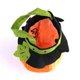 Halloween Pumpkin Candy Bags – Smiley Pumpkin Trick or Treat Tote Bags for Kids
