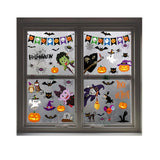 Halloween Window Stickers – 9 Sheets Witch & Spooky Window Decorations