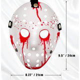 White Horror Costume Mask – Halloween Cosplay, Masquerade & Party Prop