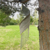 Whitewash Coconut Leaf Wind Chime - image 3