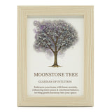 Moonstone Tree of Life Gemstone Picture 20cm - image 3