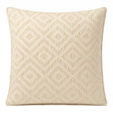 Classic Neutral Geo Cream Cushion Cover 60x60cm – Jumbo Cotton Cushion Cover