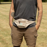 Cotton Hemp Belt Bag - Natural - image 7