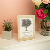 Moonstone Tree of Life Gemstone Picture 20cm - image 4