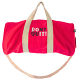 Don't Quit Gym Bag - Cherry Pink - image 1