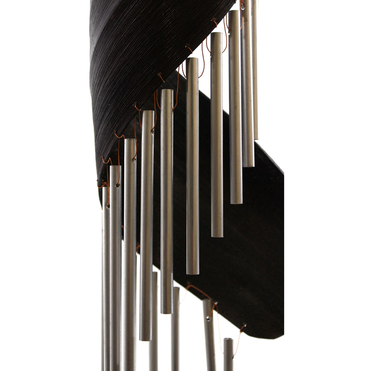 Chocolate Coconut Leaf Wind Chime