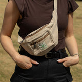 Cotton Hemp Belt Bag - Natural - image 10