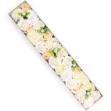 Wedding Blessings Extra-Long Soap Flower Gift Box - White & Ivory - image 5
