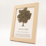 Pyrite Tree of Life Gemstone Picture 20cm - image 3