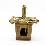 Small Square Seagrass Bird Box 18x13cm - image 3