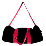 Don't Quit Gym Bag - Black - Cherry Pink Handle - image 2