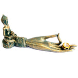 Antique Buddha - Hand Incense Burner - image 1
