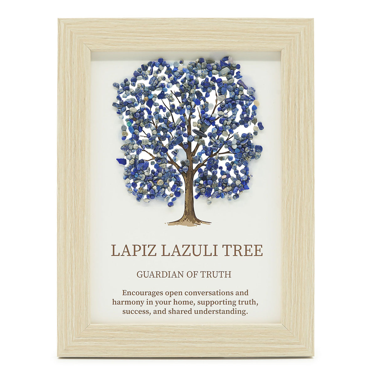 Lapis Lazuli Tree of Life Gemstone Picture 20cm
