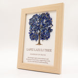 Lapis Lazuli Tree of Life Gemstone Picture 20cm - image 4