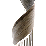 Whitewash Coconut Leaf Wind Chime - image 4