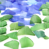 Blue & Green Recycled Glass Wind Chime - image 4