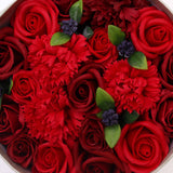 Classic Red Roses Round Soap Flower Gift Box - image 5