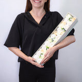Wedding Blessings Extra-Long Soap Flower Gift Box - White & Ivory - image 4