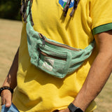 Cotton Hemp Belt Bag - Sage - image 6