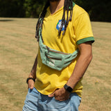 Cotton Hemp Belt Bag - Sage - image 4