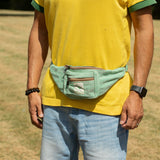 Cotton Hemp Belt Bag - Sage - image 7