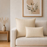 Classic Soft Stone Cushion Cover 60x60cm – Jumbo Cotton