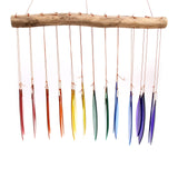 Rainbow Recycled Glass Wind Chime - Assorted - image 2