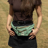 Cotton Hemp Belt Bag - Sage - image 9