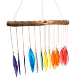 Rainbow Recycled Glass Wind Chime - Assorted - image 1